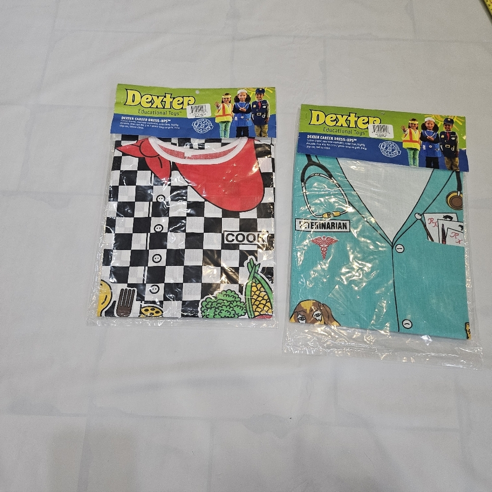 2 Dexter Kids Play Apron Dress-Up